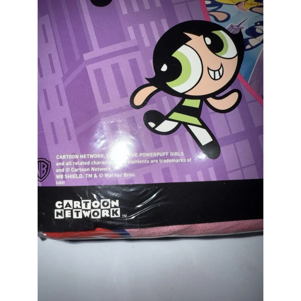 Vintage Y2K 1990s Power‎ Puff Girls Twin Sheet Set Dan River NIP